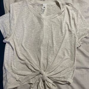 Lululemon tie front shirt size 4